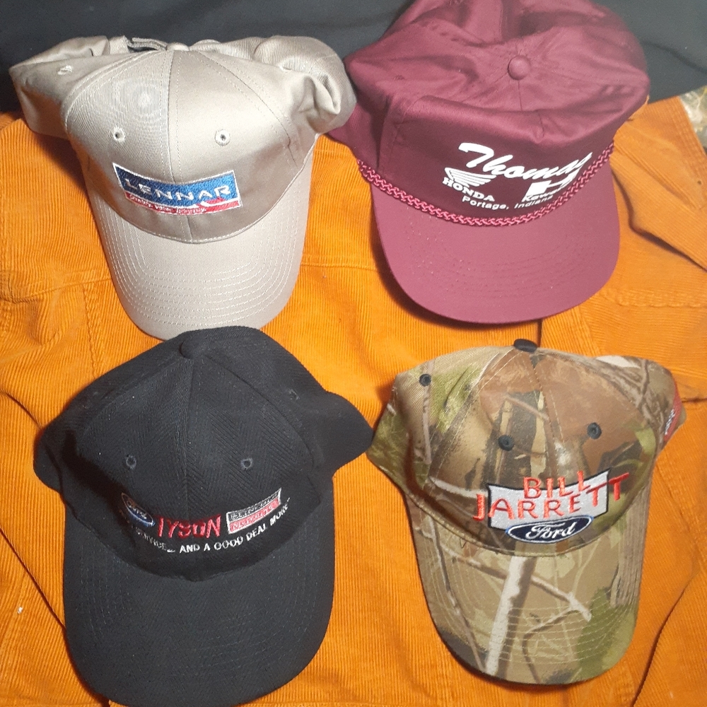 Baseball Hat mixed lot #1 (4), snap back style